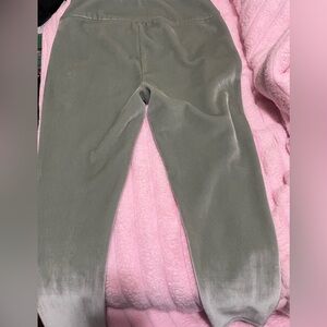 Velvet Green Pants